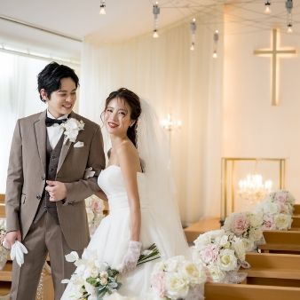 ＼地元応援春婚BIG特典／ドレス試着×煌めくチャペル体験