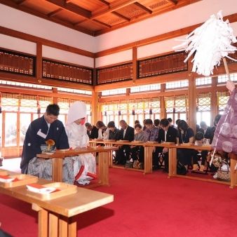 【神前式×館内神前式×和装人前式】お好みのスタイルをチョイス