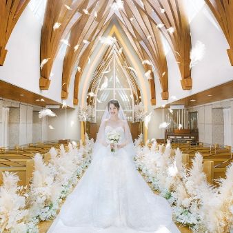 会場イチオシ人気No1【憧れチャペル体験】豪華試食×本番直前見学フェア