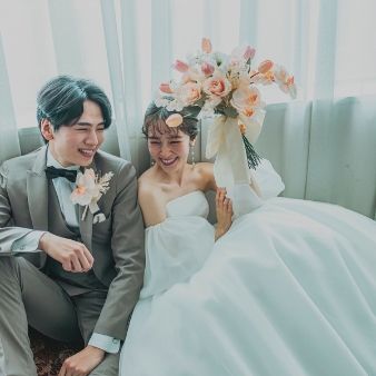 【土日祝◇3組限定】ドレス試着で未来の自分に出会う*花嫁体験