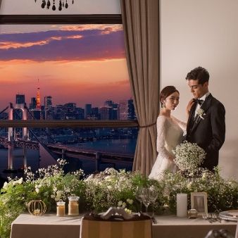 ★最大3万GIFT＆2.9万試食★東京一望*絶景で叶えるシーサイド婚*