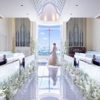 ≪GW最終≫東京三大アイコン一望♪海×純白チャペル×2.9万試食