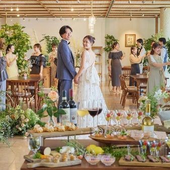 〈ゲスト想いのWedding〉貸切一軒家のおもてなし体験×実演試食