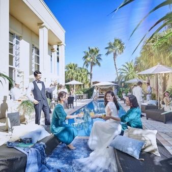 憧れスタイルを実現！ プライベートガーデン×絶品料理を堪能