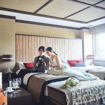 GW初【料理半額*20大特典】憧れドレス試着×ホテル贅沢試食