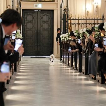 ＼愛するペットも主役♪／ペット婚ウエディング×豪華試食