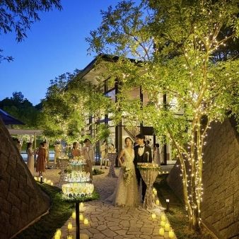 会場イチオシ[挙式全額OFF*10万ギフト*170万特典]豪華試食*森のリゾート体験