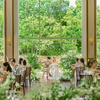 夏Fes*12万ギフト[挙式料全額*190万]3万コース試食*森のチャペル
