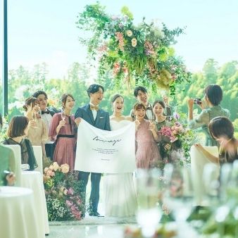 【豪華試食付き】自然溢れる貸切邸宅でアットホームウェディング