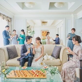 《1日1組限定》最高級スイートで叶う家族婚WD×贅沢4品試食