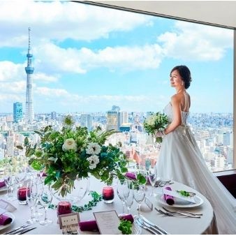 【和婚×ホテル】和の舞台浅草で特別な1日*絶品試食付