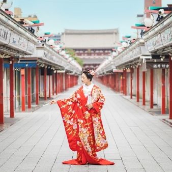 【和婚×ホテル】和の舞台浅草で特別な1日*絶品試食付