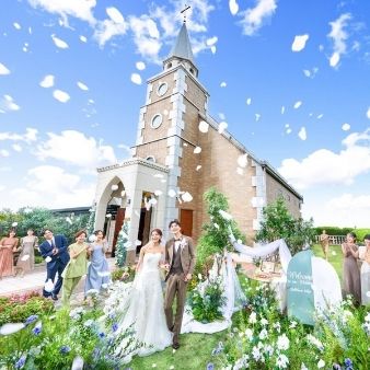 会場イチオシ【Amazonギフト1万円】天空チャペル×ドレス見学×贅沢試食付！