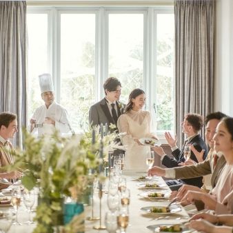 月末平日限定【演出体験フェア】4万コース試食×感動挙式体験