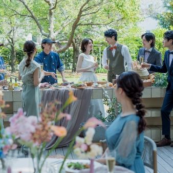 【SW限定★比較見学歓迎】1日1組貸切×1000坪ガーデン×豪華試食
