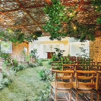 【平日限定】タクシーチケット優待付*森チャペル×ドルチェ付き