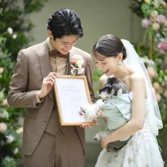 【愛犬と一緒に】自由度抜群★ペットウエディング相談会*試食付