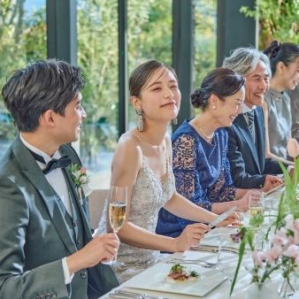【少人数W】挙式＆会食プラン♪白樺の森チャペル×厳選牛試食