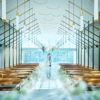 【水音が響く純白チャペル】祝福を結ぶ貸切邸宅Wフェア