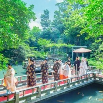 【唯一無二の池上参進】美しき緑と水辺◇四季彩る一万坪の庭園
