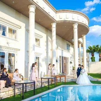 《駅徒歩3分×1組貸切》自然チャペル&ガーデン体験&贅沢試食