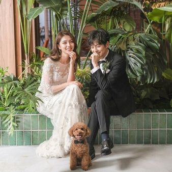 【大切なペットと一緒に】完全貸切の特別な空間でのウェディング