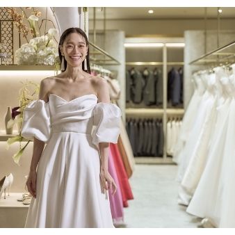 会場イチオシ残１【無料試着OK】最新ドレス体験×スイーツ試食付★限定開催