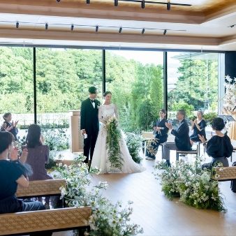 名古屋城を前に誓う「華婚式」を体感◆両家の繁栄を願う人前式