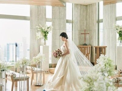 【少人数W×上質ホテル】東京を一望！110ｍ眺望チャペル見学