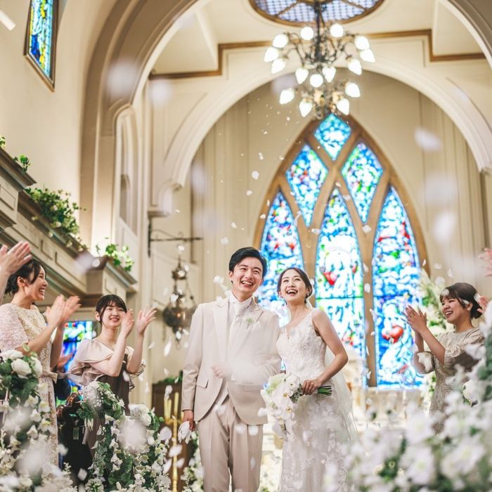 《1組貸切◆徹底サポート》本格聖堂×自然体パーティ＊魅力体感