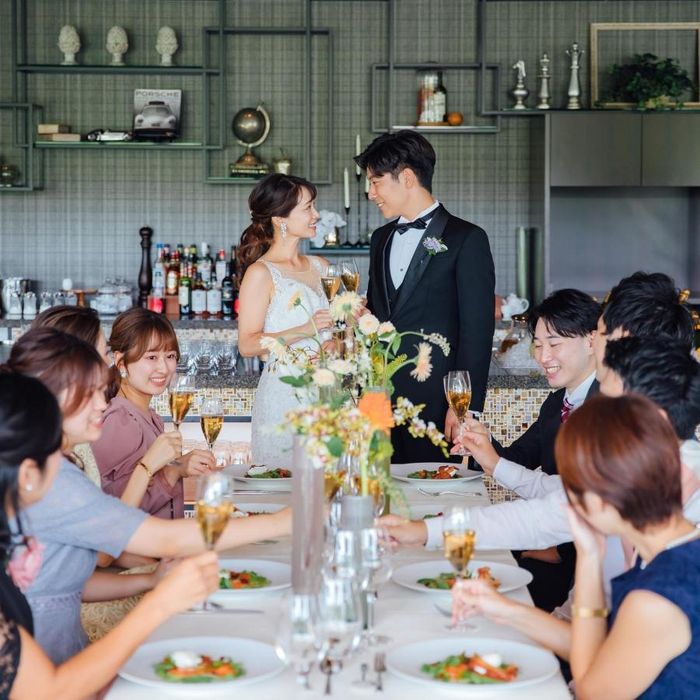 ＼探し始めカップルさん必見／「即決ナシで安心」リアル見積もり相談会×じっくり館内見学×1.2万ランチ試食付！「1日1組限定」のリゾート婚