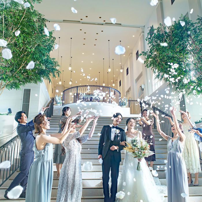 絶景!オーシャンビューチャペル&大階段★リゾートW×豪華試食