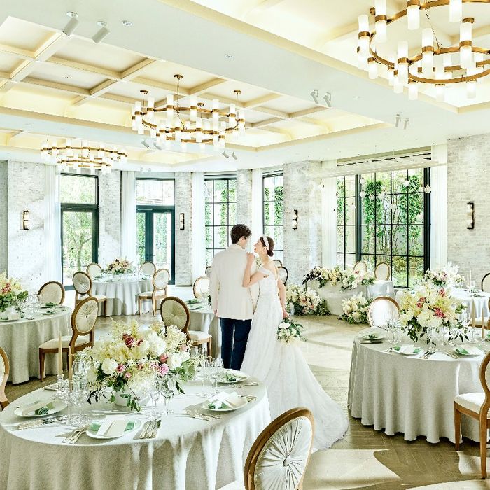 【光×緑溢れる上質W】新作ドレス体験*贅沢ハーフコース試食