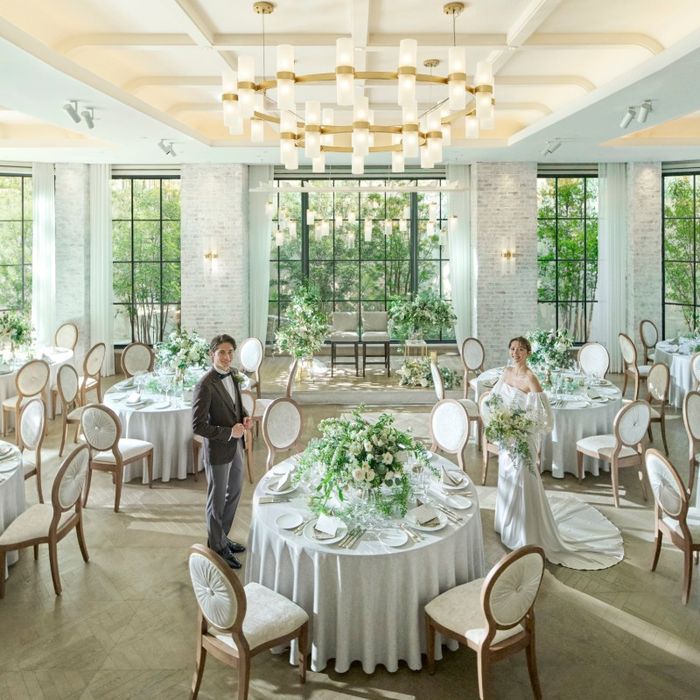 【光×緑溢れる上質W】新作ドレス体験*贅沢ハーフコース試食