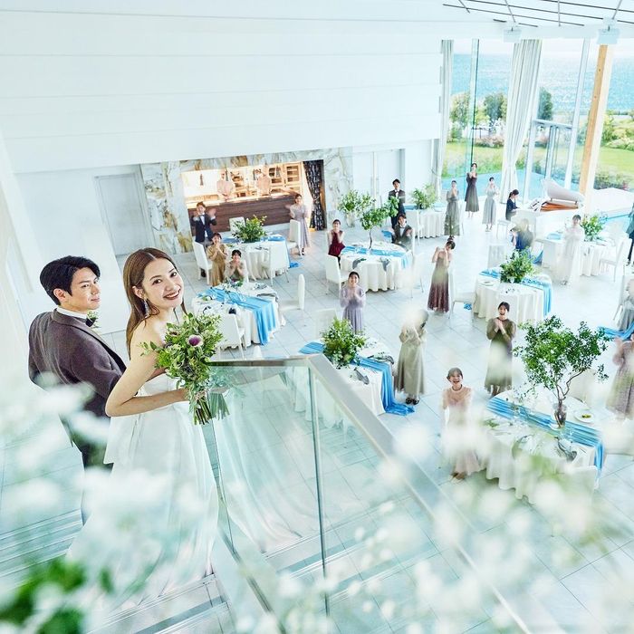 【連休限定*150万BIG特典】豪華試食&海の貸切花嫁体験&感動演出