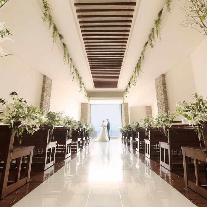 【海チャペル挙式】感動挙式入場体験×松阪牛試食×QUO特典