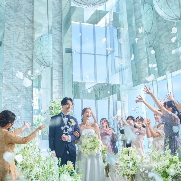 お盆BIG【当館人気◎ALL体験】空×海を独占!天空チャペル感動挙式★贅沢4万試食&150万特典*1万ギフト付