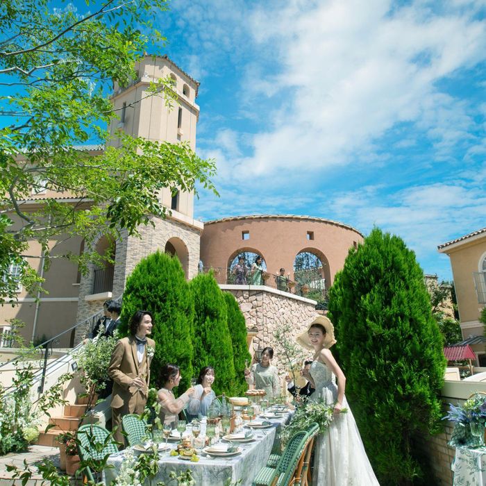 【雰囲気重視】南仏の街並みマルシェ＆100選 選出チャペル体験