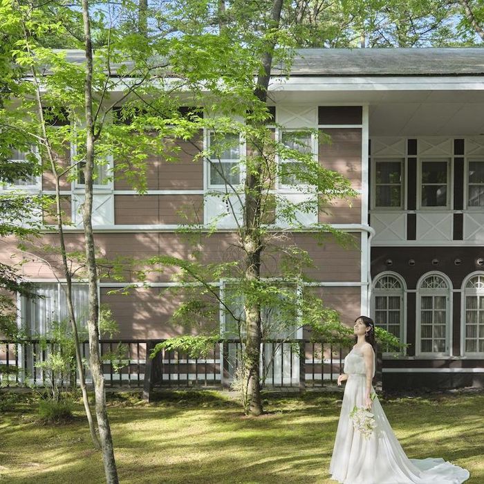 ＼軽井沢リゾートW／上質な美空間＆感動挙式＊森のスイーツ試食