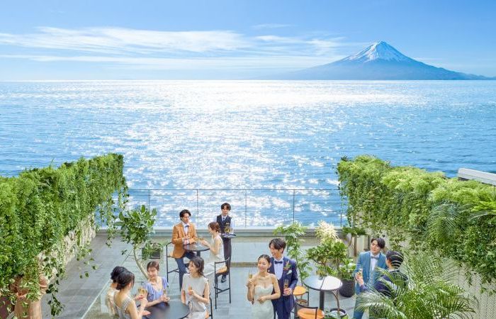 当館人気No1*22大特典◇国産牛×オマール海老試食＆碧の絶景広がるチャペル体験
