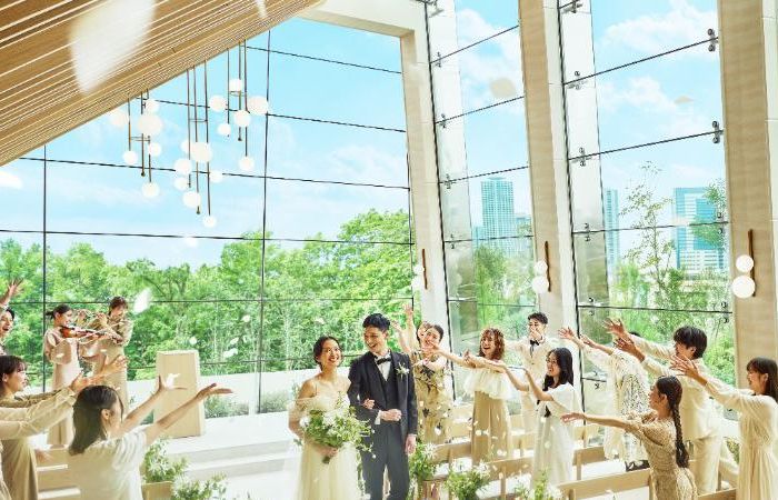 GW限定【国産牛試食&アマギフ】緑溢れる新チャペル&貸切Party体験★10大特典付