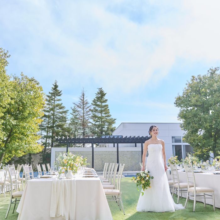 【初めて×平日見学がおすすめ◎】緑の貸切ガーデン&絶品試食&演出ALL体験