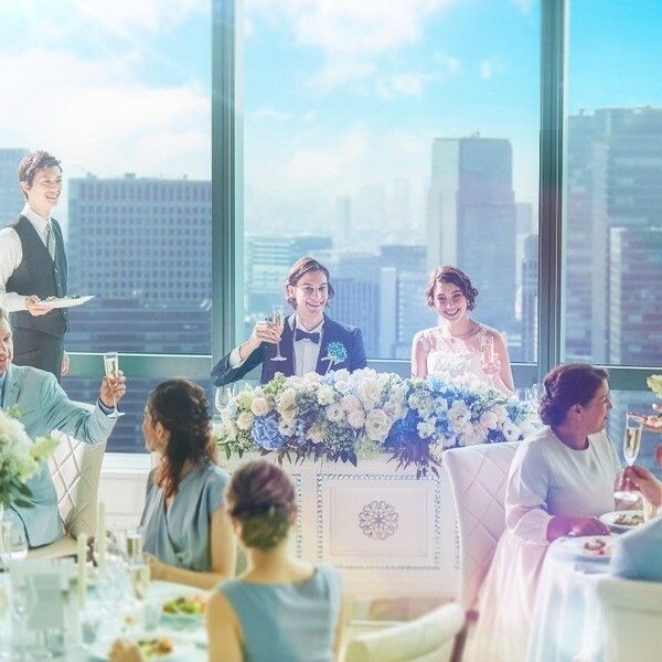 【朝得★AM限定特典付】絶景チャペル体験＆豪華コース絶品試食