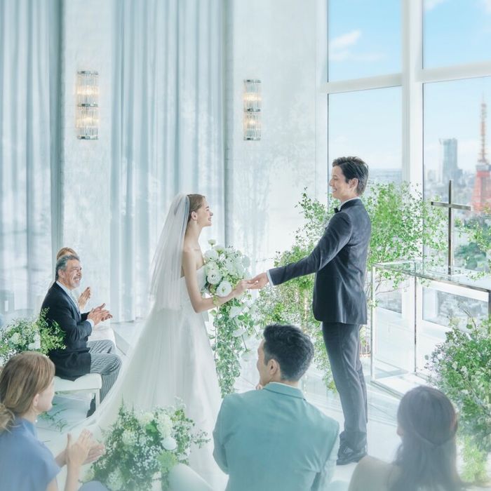 【豪華10大特典付】絶景チャペル体験×演出体験×スイーツ試食