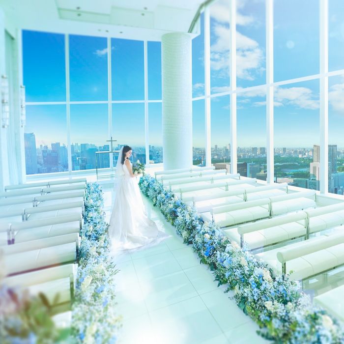 残1【ギフト1.6万＆140万特典】地上215m絶景チャペル×演出体験×豪華試食★1日でルミヴェール東京のすべてが体験できる盛り沢山ブライダルフェア