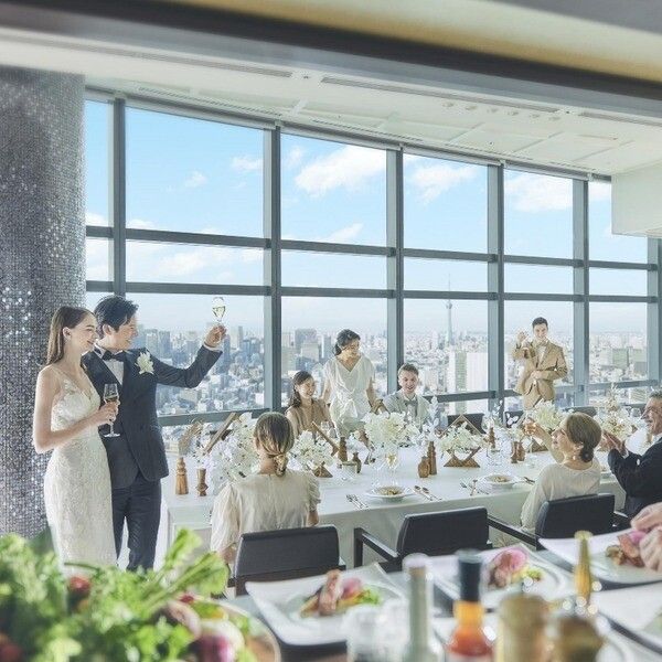 【少人数婚におすすめ】眺望×専用会場を貸切で美食のおもてなし