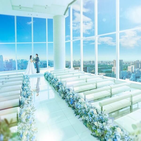 ＼当日OK★お食事券付／絶景チャペル体験×4万試食＆140万特典