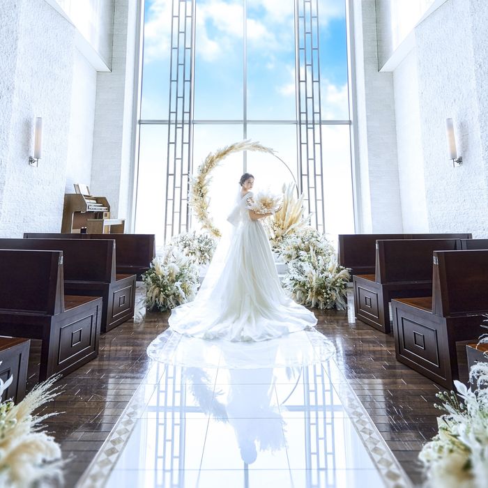 残▲＼150万特典＆全組2万ギフト／天空チャペル×フォアグラ試食