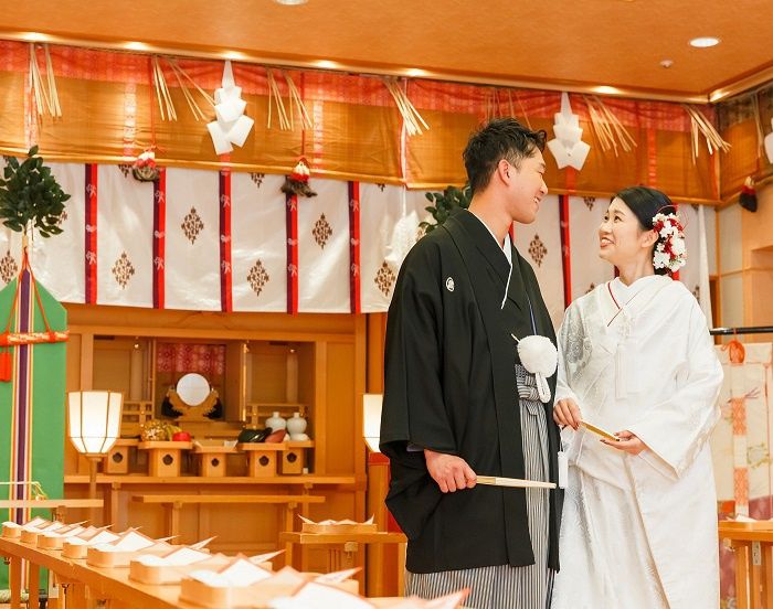 【館内神殿で叶う★出雲大社神主の神前式】厳粛体験・ランチブッフェ付きフェア