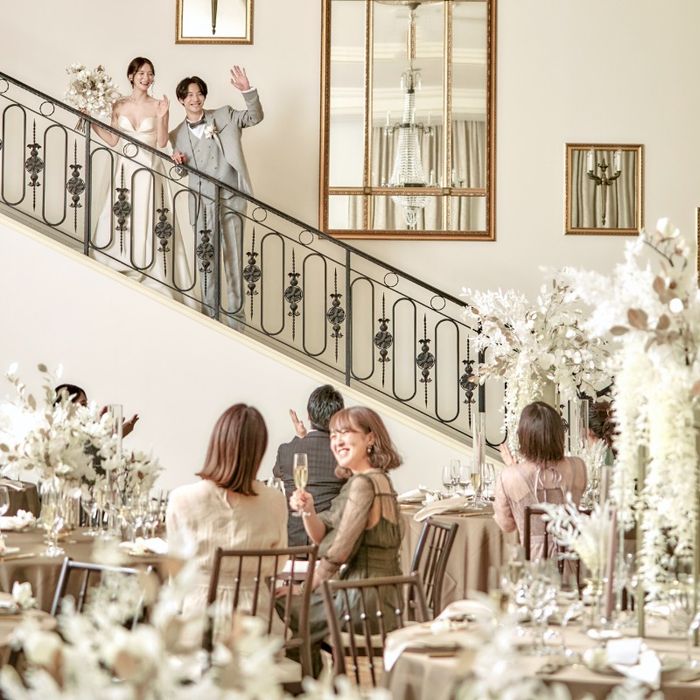 【豪華10大特典付】階段セレモニー&ガーデン体験×こだわり試食